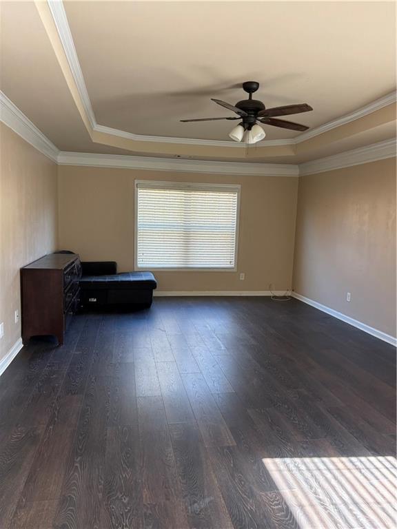 7562 Watson Circle Locust Grove, GA 30248 - Photo 23 of 66 a living room with hard wood floors and a ceiling fan