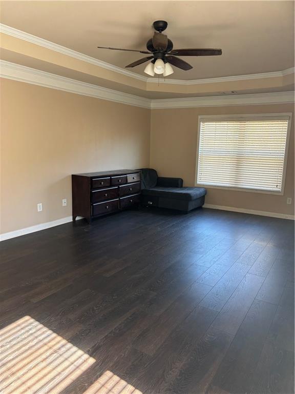 7562 Watson Circle Locust Grove, GA 30248 - Photo 24 of 66 a view of room with hardwood floor and a ceiling fan