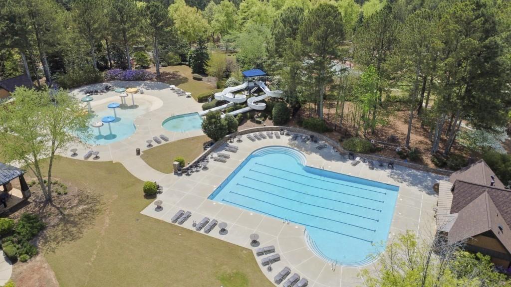 7562 Watson Circle Locust Grove, GA 30248 - Photo 60 of 66 an aerial view of a house with a yard