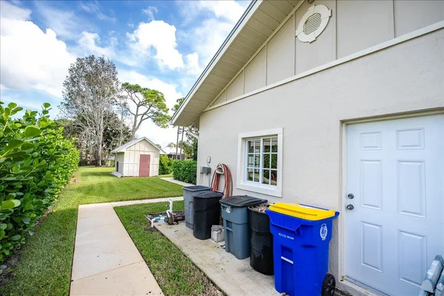 a view of storage and utility room