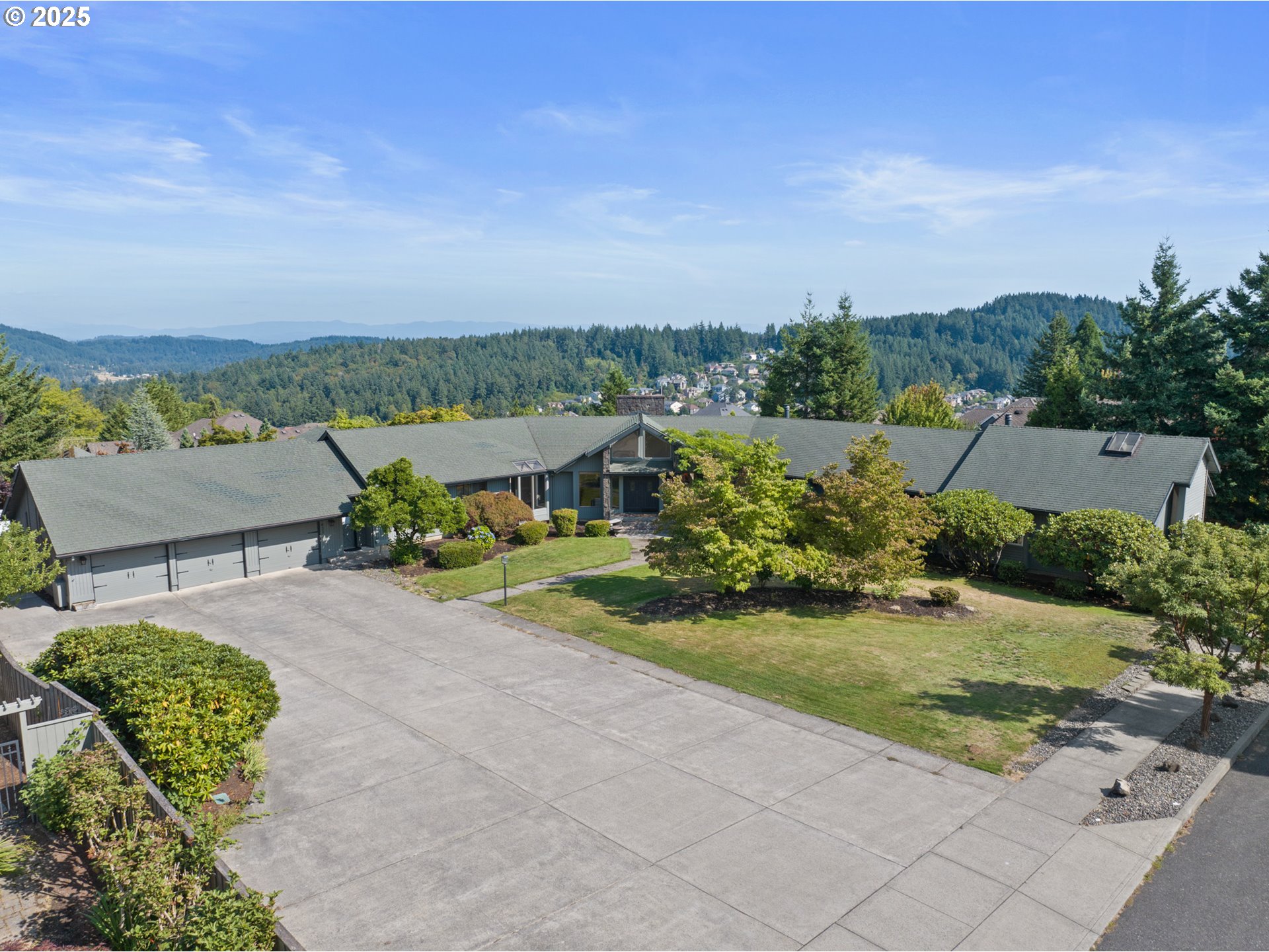 14330 Southeast Donatello Loop Happy Valley, OR 97086 - Photo 2 of 45 an aerial view of a house with garden space and street view