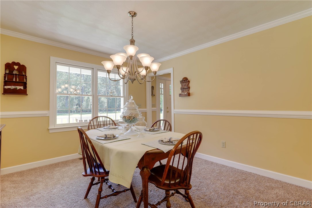65 Thurston Road Mathews, VA 23109 - Photo 10 of 47 Nice natural light in the formal dining room