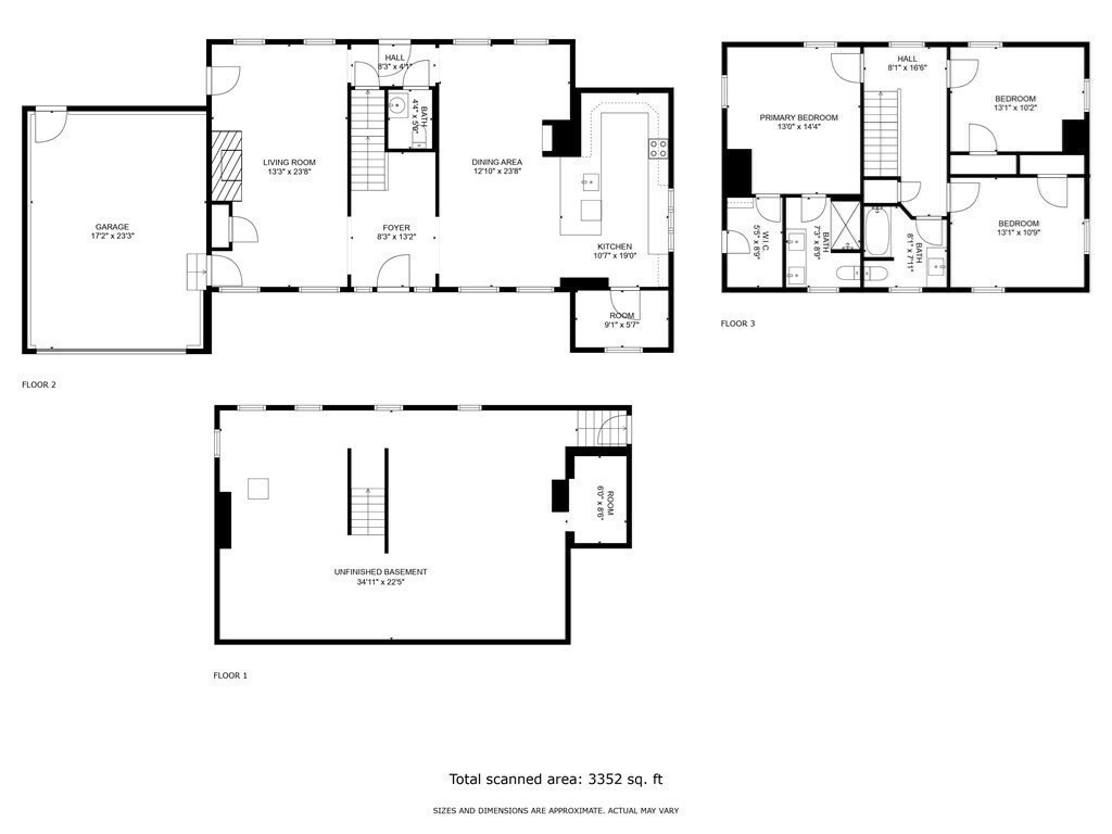 108 High Street Wareham, MA 02571 - Photo 36 of 40 a picture of a floor plan