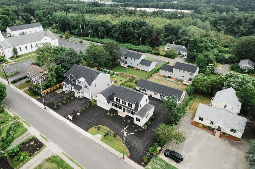 108 High Street Wareham, MA 02571 - Photo 7 of 40 an aerial view of a house with a yard