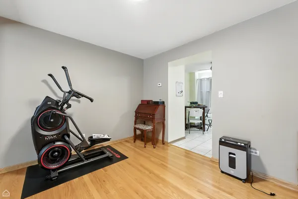 a room with storage and utility