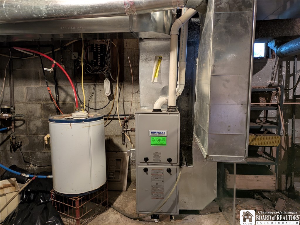6 Burton Avenue Ripley, NY 14775 - Photo 21 of 25 Partial basement for mechanicals. Tempstar Furnace