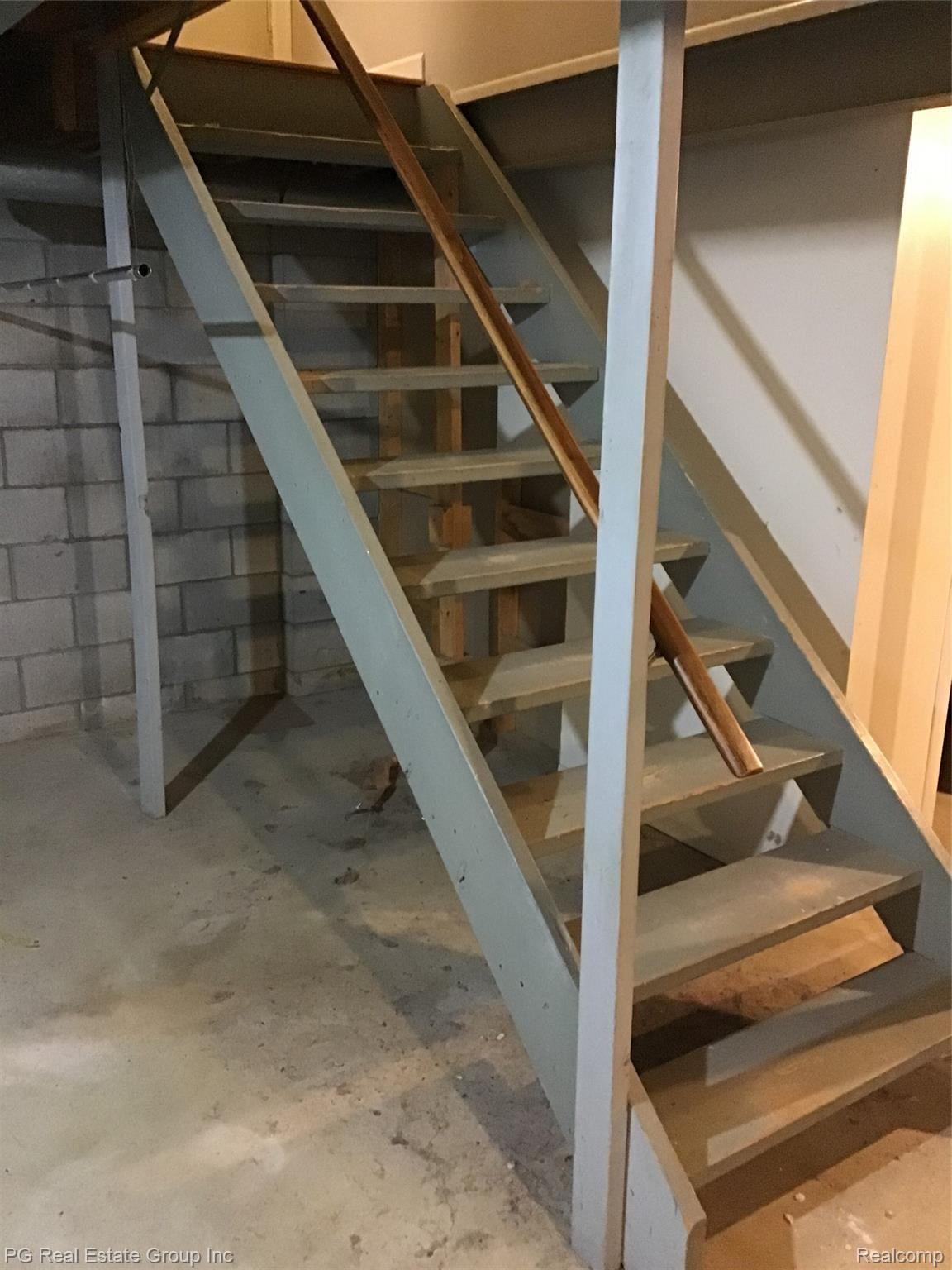 10450 North Linden Road Clio, MI 48420 - Photo 18 of 34 Basement Stairs II.jpg