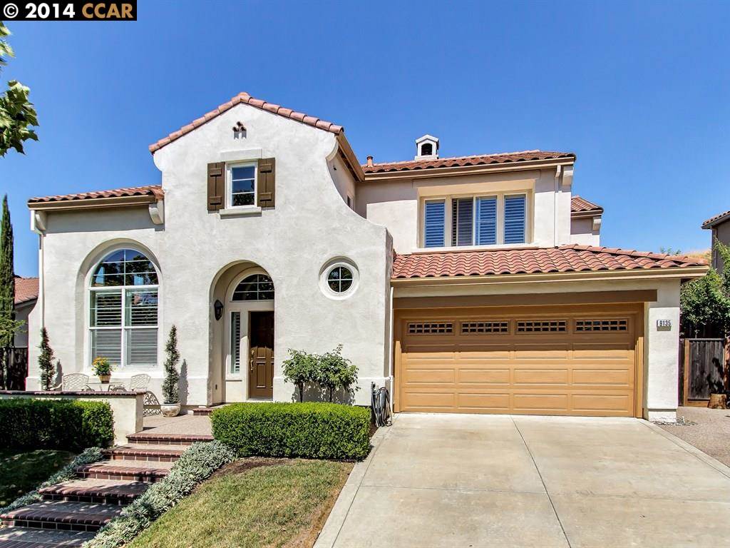 9135 South Gale Ridge Road San Ramon, CA 94582 - Photo 1 of 1 a front view of a house with a yard and garage