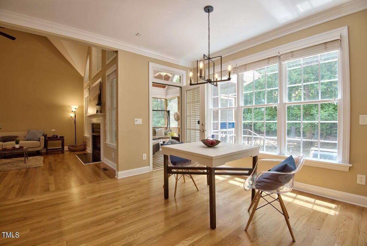 2919 Reynolda Circle Durham, NC 27712 - Photo 47 of 58 a view of a livingroom with furniture window and wooden floor