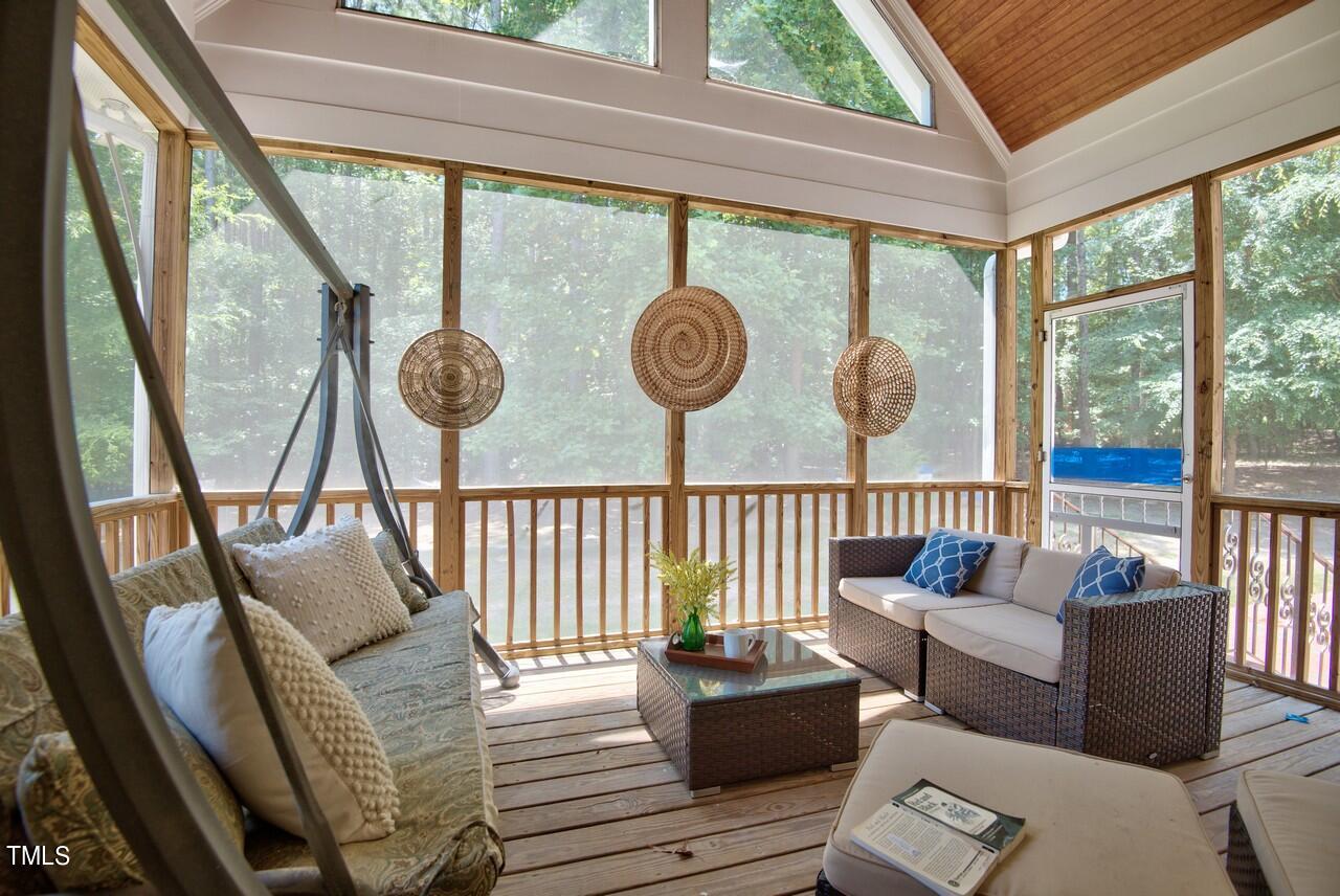 2919 Reynolda Circle Durham, NC 27712 - Photo 49 of 58 a view of balcony with furniture