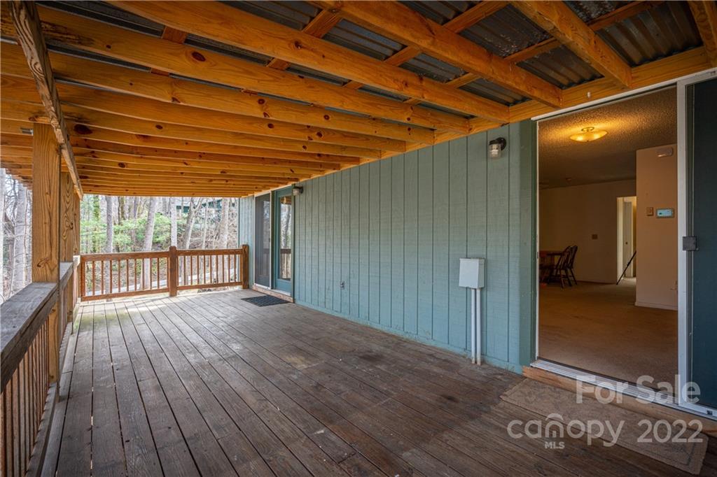 4 Blue Jay Loop Maggie Valley, NC 28751 - Photo 15 of 46 a view of a room with wooden floor