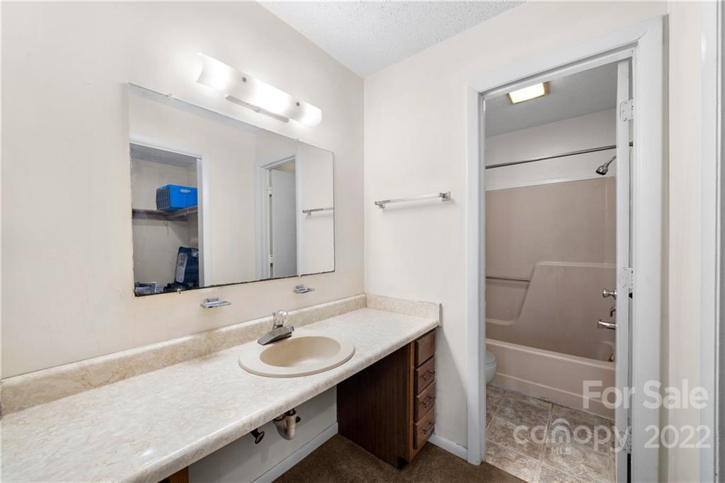 4 Blue Jay Loop Maggie Valley, NC 28751 - Photo 22 of 46 a bathroom with a sink and a mirror