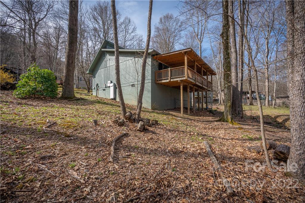 4 Blue Jay Loop Maggie Valley, NC 28751 - Photo 45 of 46 a front view of a house with garden