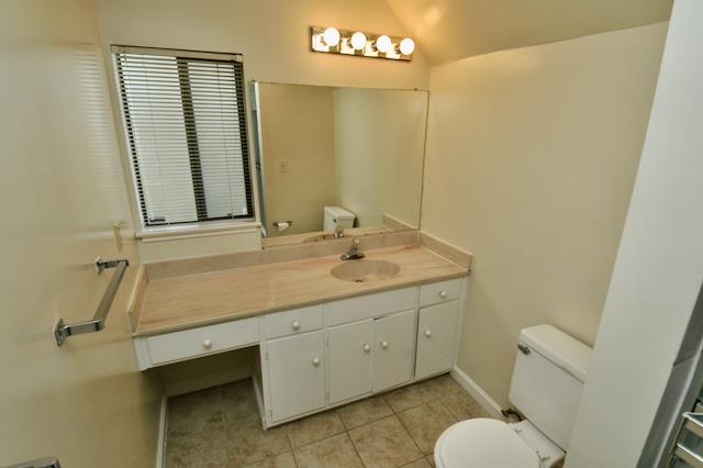 Undisclosed Address Millbrae, CA 94030 - Photo 25 of 30 a bathroom with a granite countertop sink toilet and shower