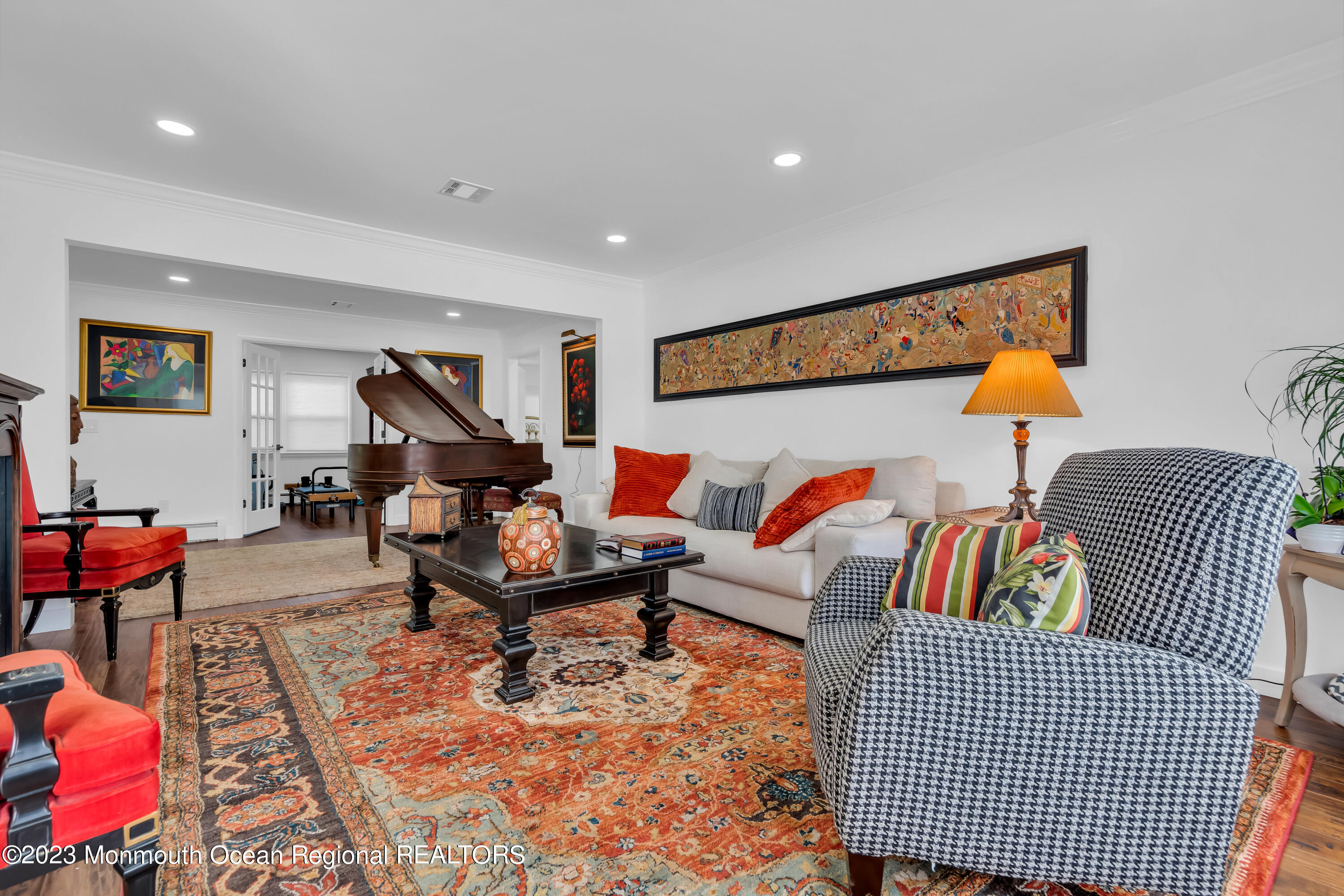 11 Garrett Road Toms River, NJ 08757 - Photo 15 of 61 a living room with furniture rug and a piano