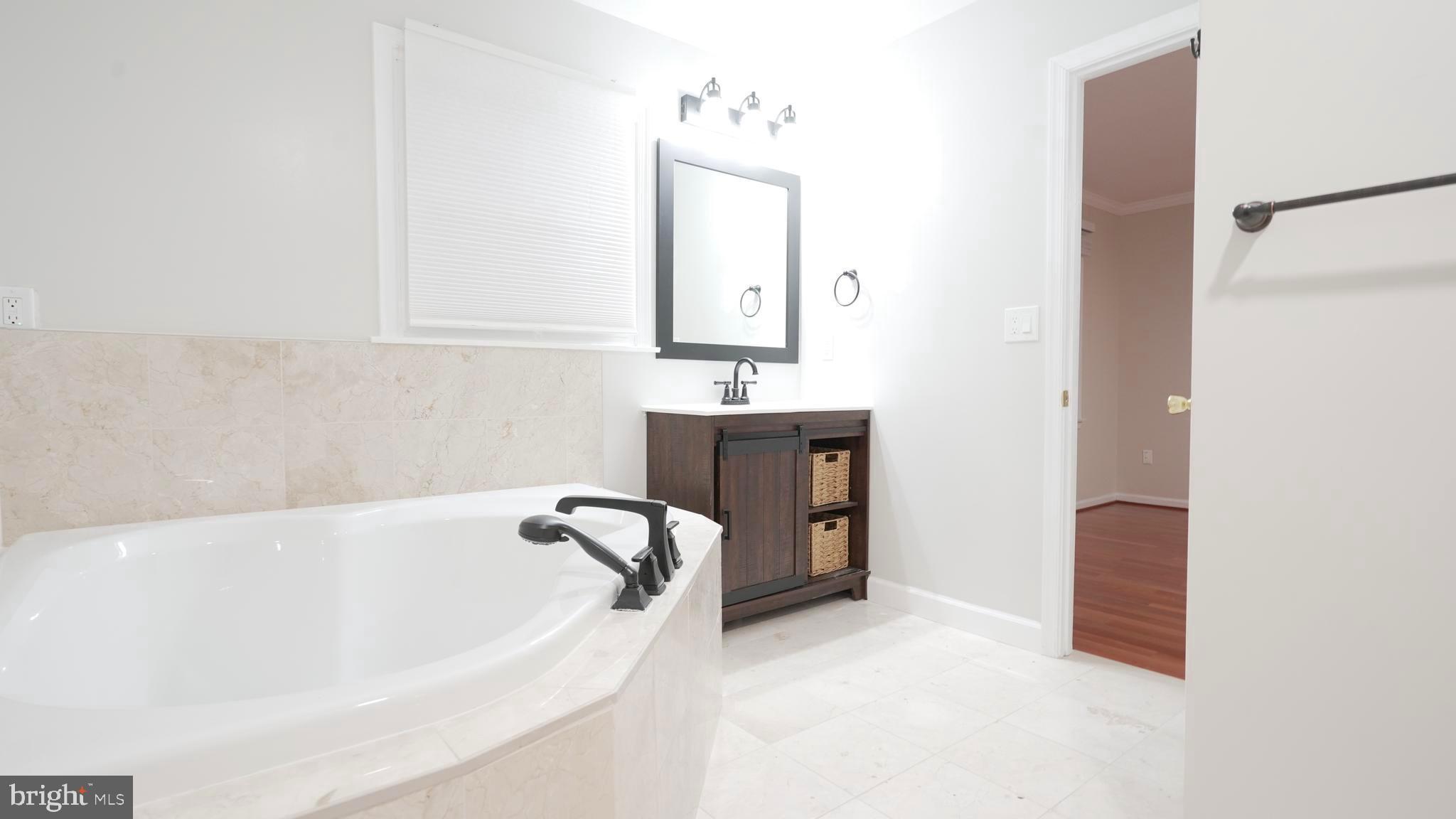 10203 Raleigh Tavern Lane Ellicott City, MD 21042 - Photo 30 of 57 a bathroom with a bathtub and a sink