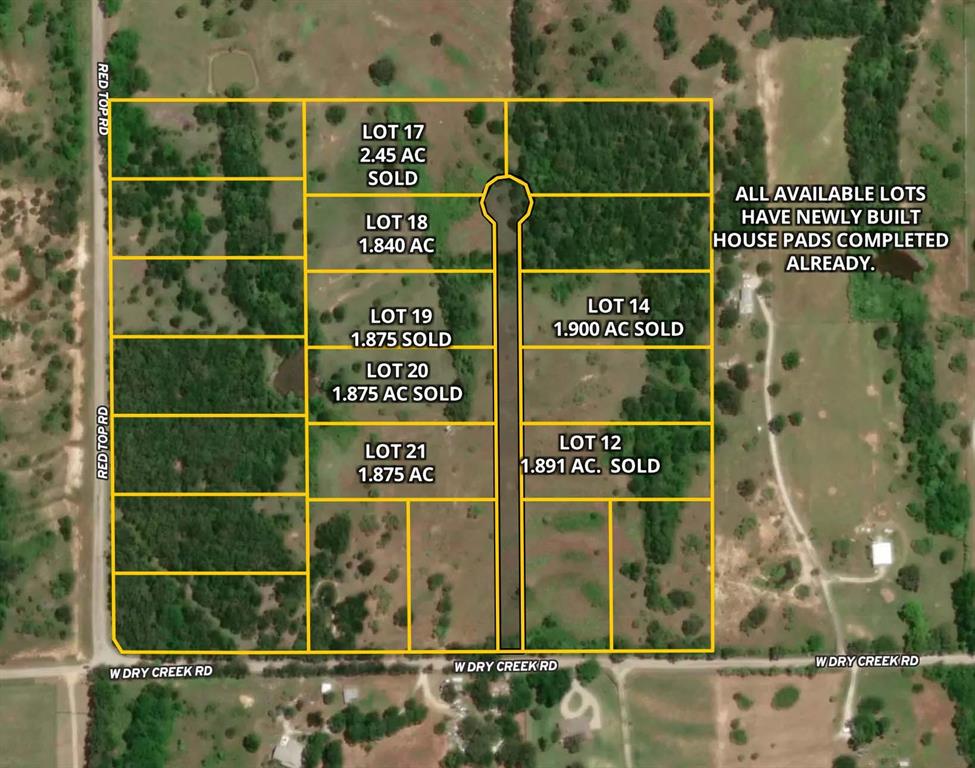 Lot 18 Dubois Road Poolville, TX 76487 - Photo 11 of 11 Map