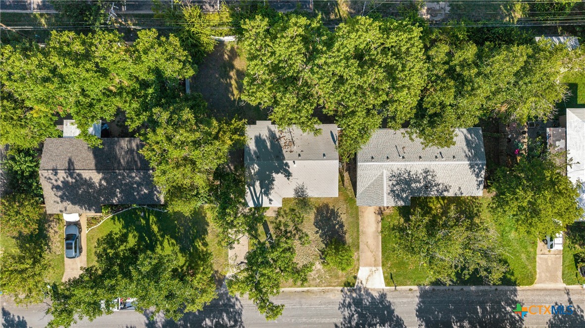 13 North 41st Street Temple, TX 76504 - Photo 19 of 20 an aerial view of residential house with outdoor space and trees all around