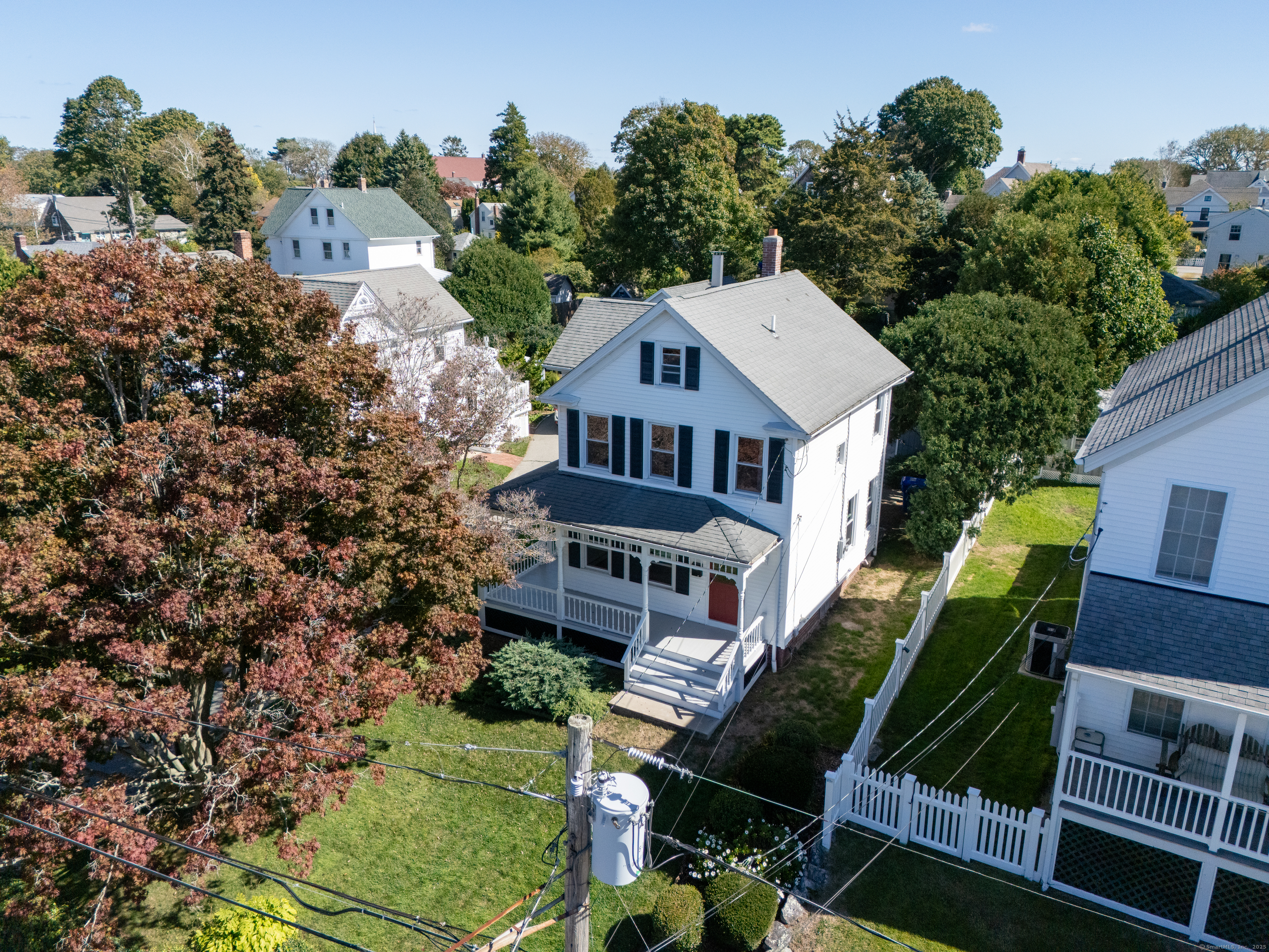 17 High Street Groton, CT 06340 - Photo 2 of 37 an aerial view of a house