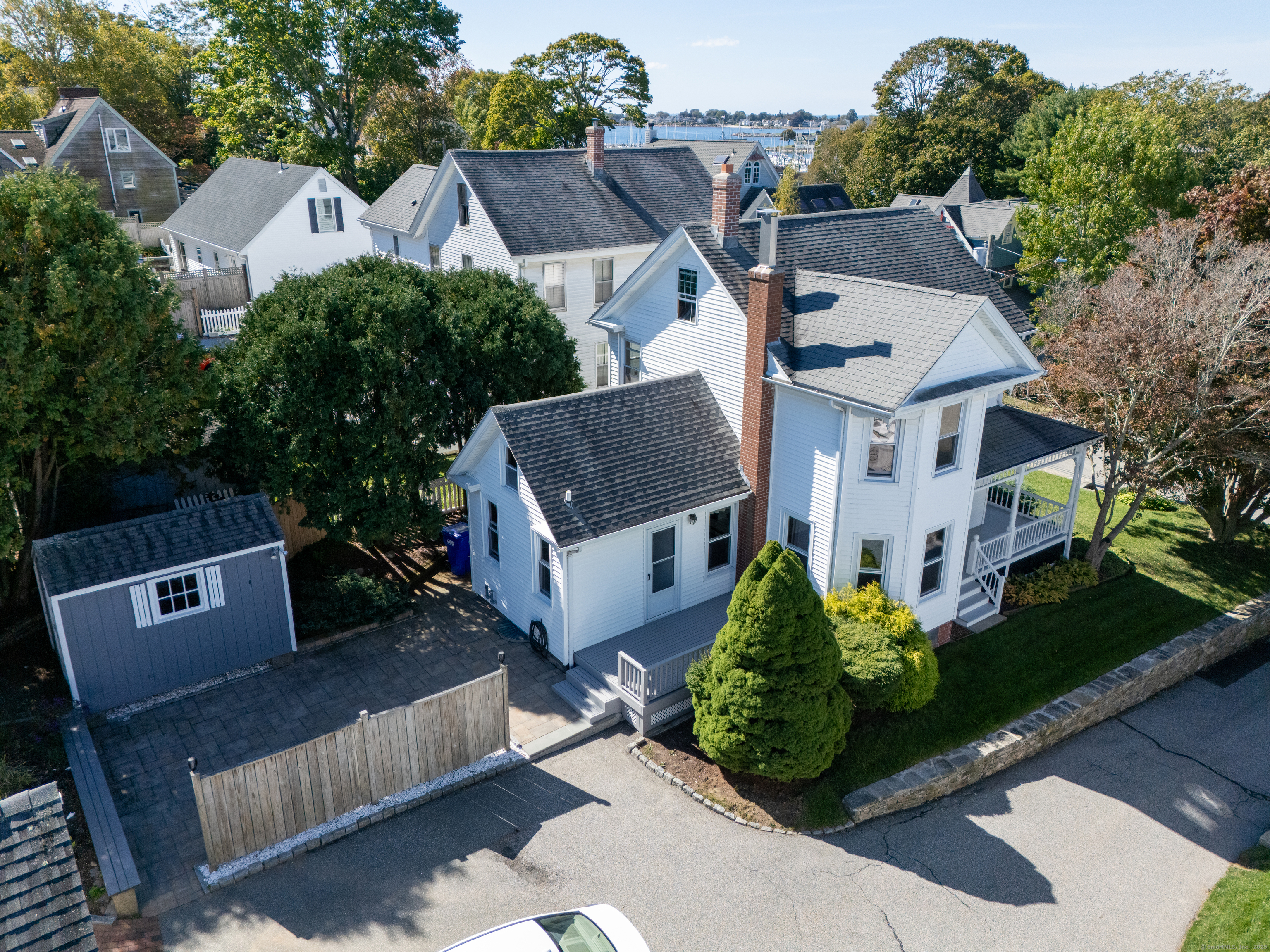 17 High Street Groton, CT 06340 - Photo 5 of 37 an aerial view of a house