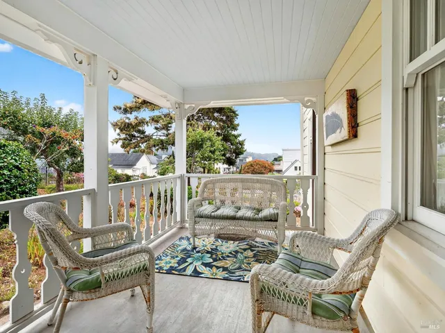 a front view of a house with a window