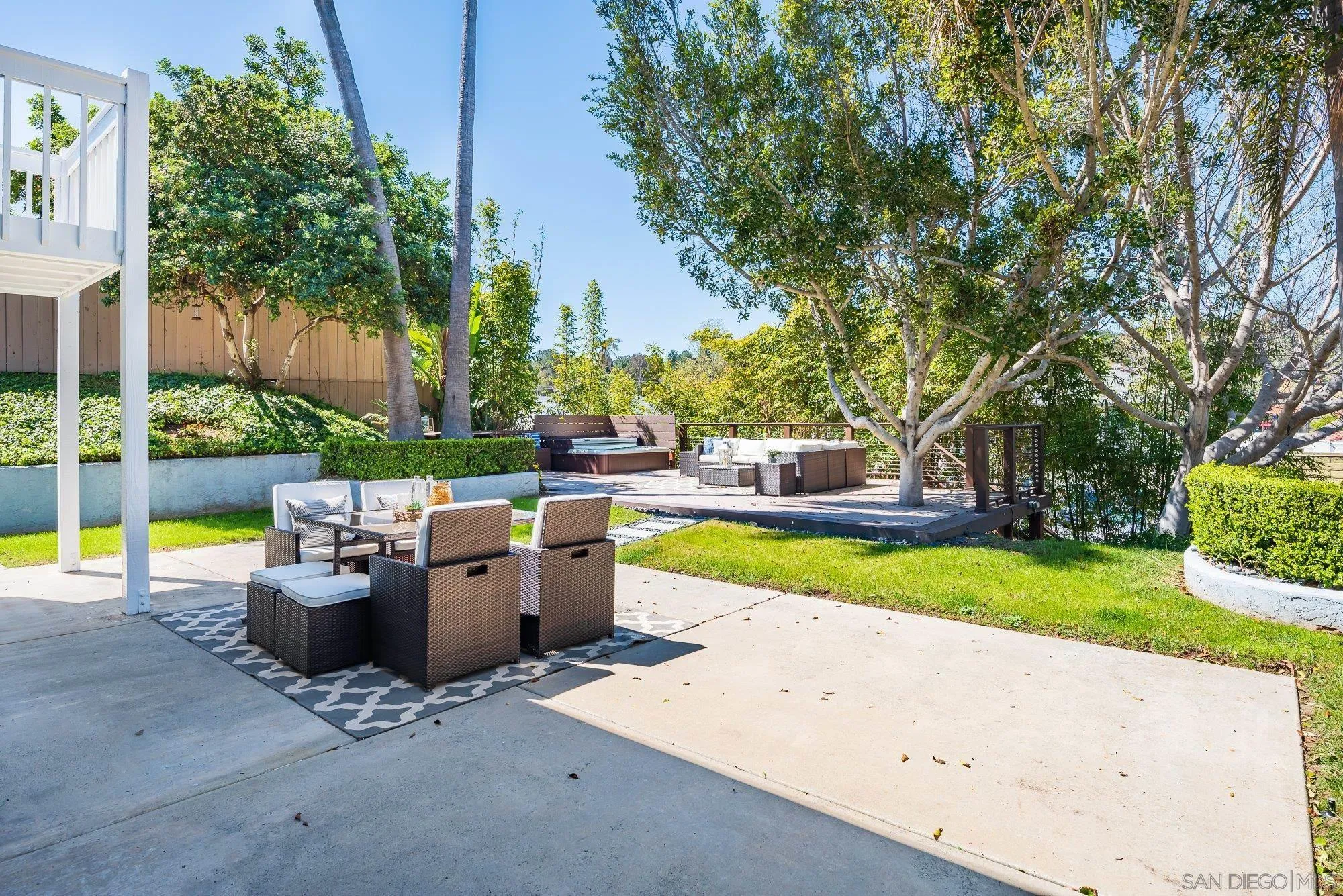 1414 Flair Encinitas Drive Encinitas, CA 92024 - Photo 20 of 41 a view of a backyard with swimming pool