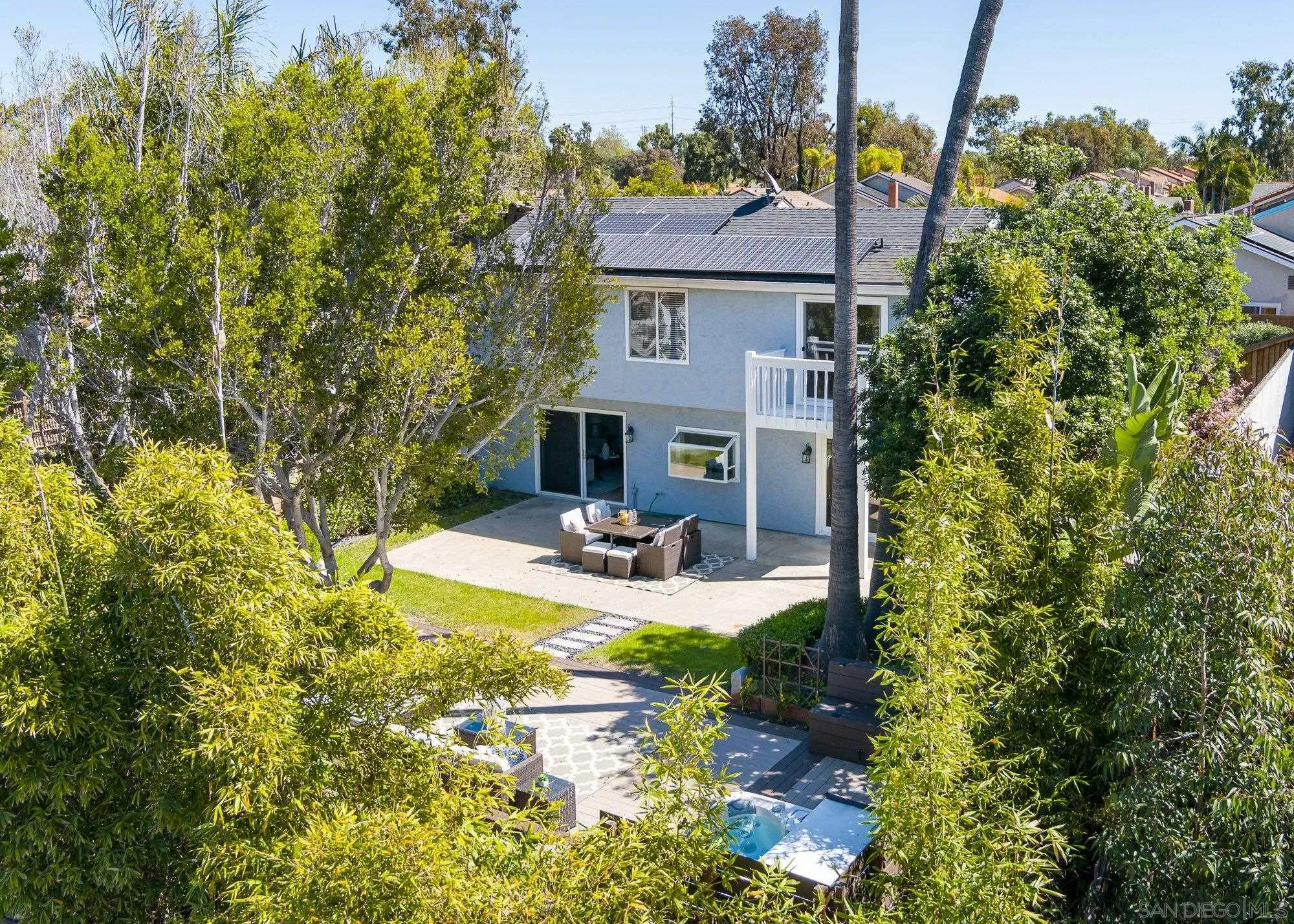 1414 Flair Encinitas Drive Encinitas, CA 92024 - Photo 28 of 41 a view of a house with swimming pool and sitting area