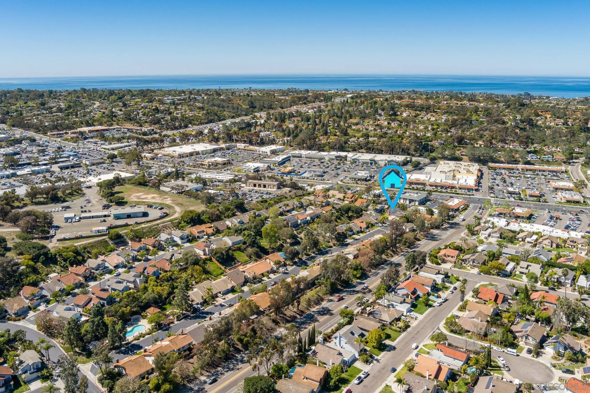 1414 Flair Encinitas Drive Encinitas, CA 92024 - Photo 30 of 41 an aerial view of a city