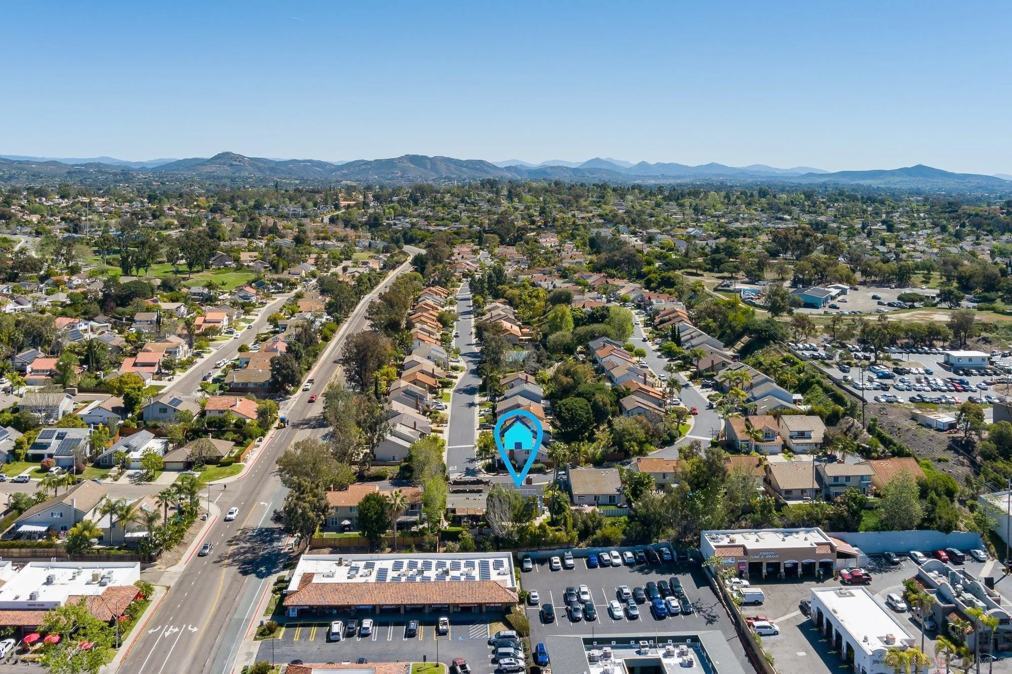 1414 Flair Encinitas Drive Encinitas, CA 92024 - Photo 31 of 41 an aerial view of a city