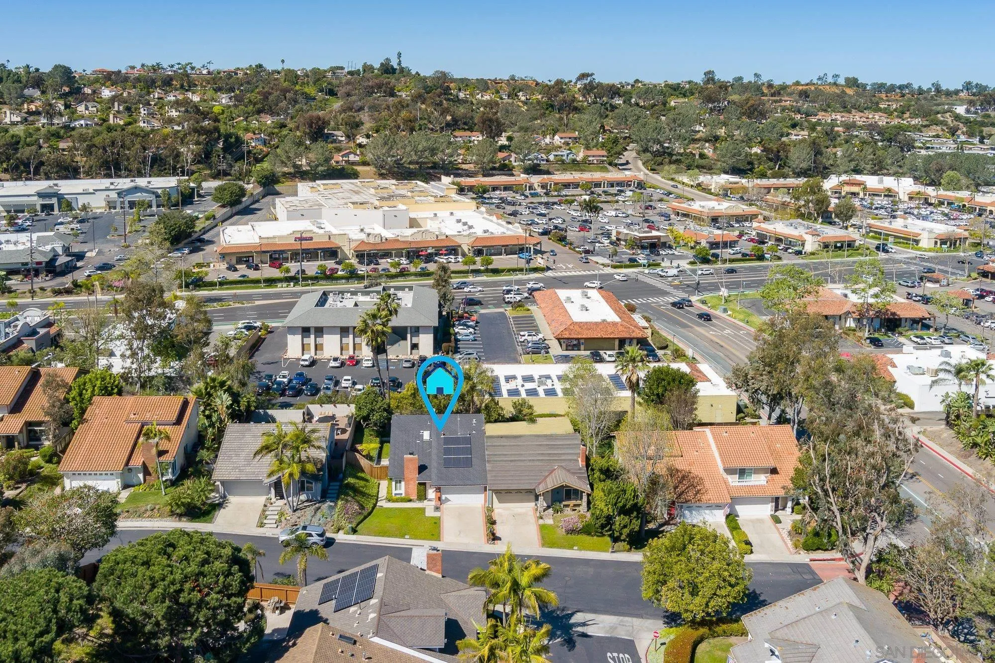 1414 Flair Encinitas Drive Encinitas, CA 92024 - Photo 39 of 41 an aerial view of a city