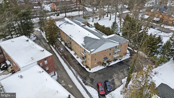 an aerial view of a city with lots of residential buildings