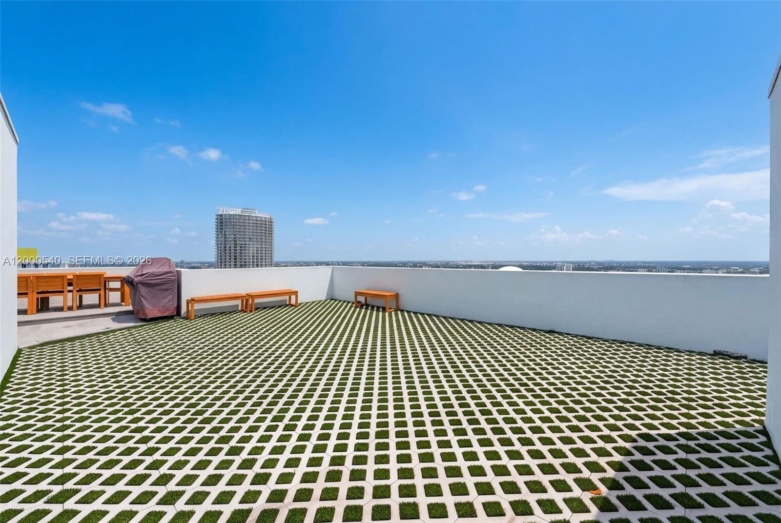 90 Southwest 3rd Street, Unit PH12 Miami, FL 33130 - Photo 7 of 40 a view of a terrace with city view
