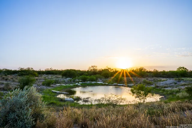 a view of lake and mountain