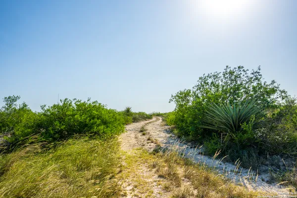 a view of a backyard with sitting area