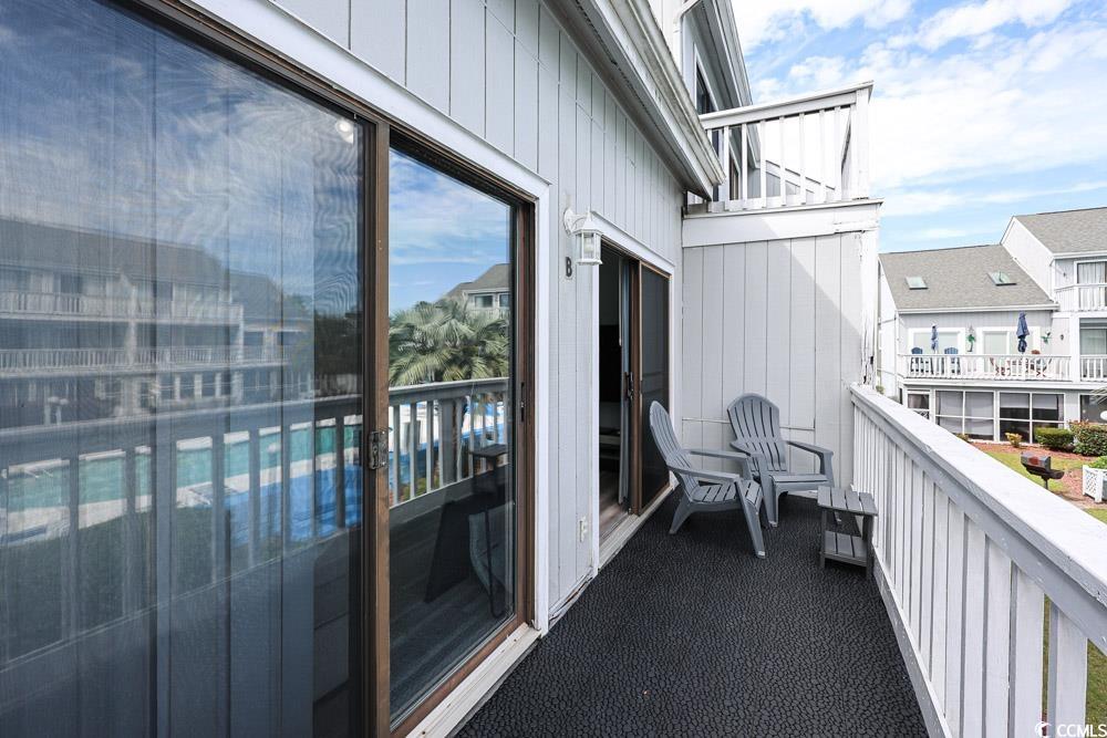 3700 Golf Colony Lane, Unit 5B Little River, SC 29566 - Photo 22 of 27 View of balcony