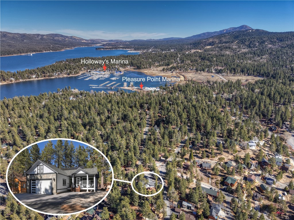 610 Bluejay Road Big Bear Lake, CA 92315 - Photo 7 of 50 Aerial view