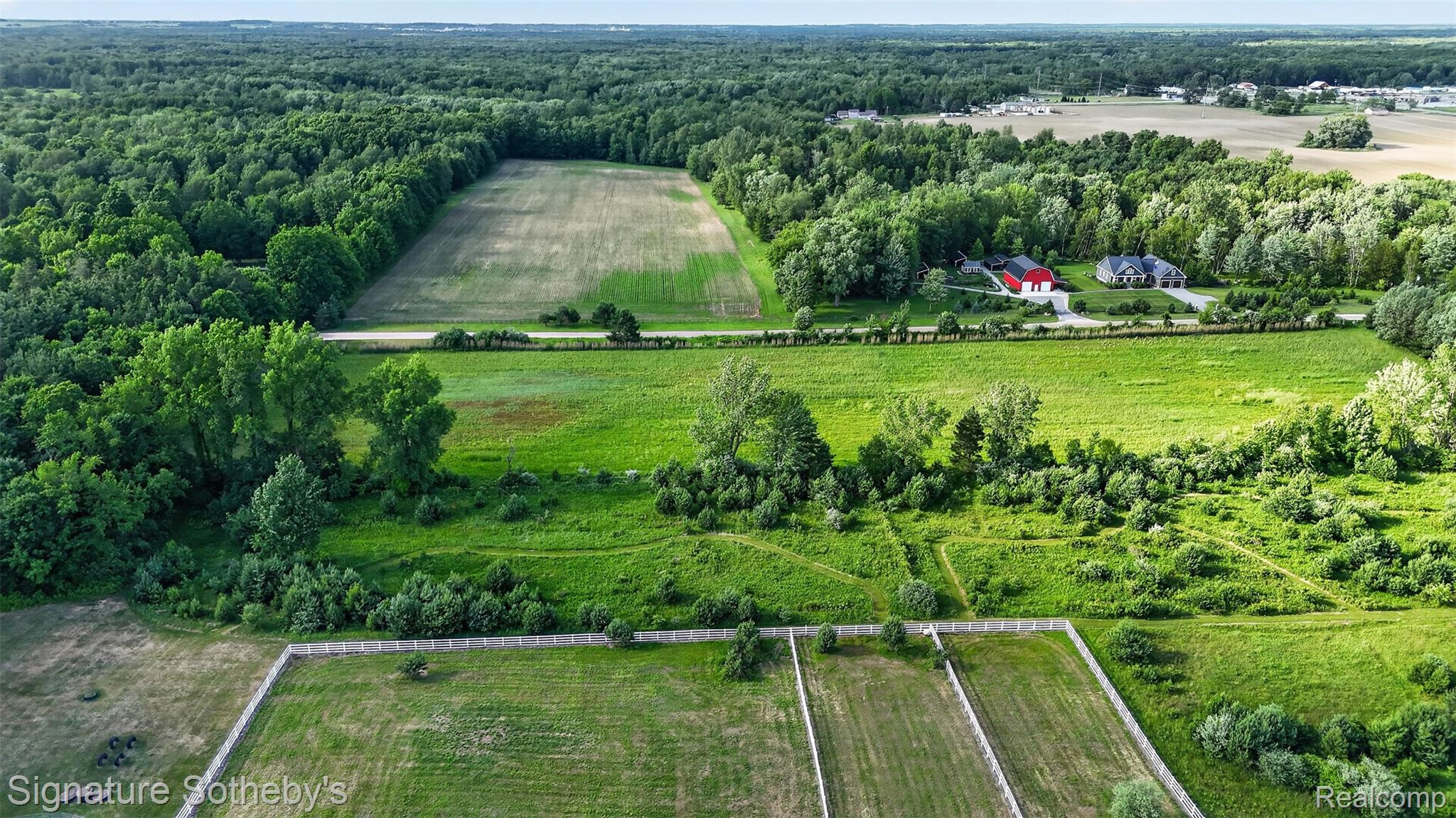 741 West Hunt Road Mayville, MI 48744 - Photo 78 of 99 Aerial view