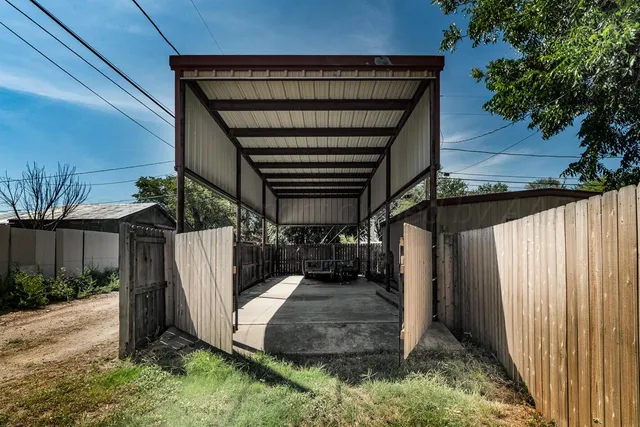 a view of outdoor space and deck