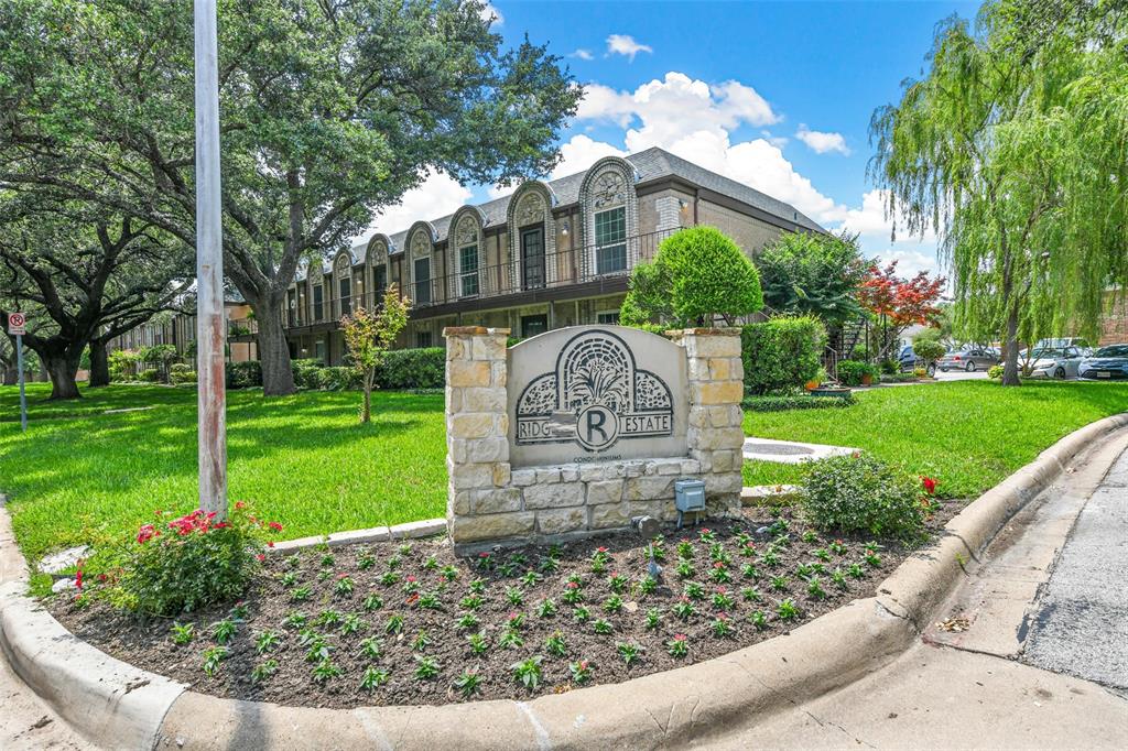 4002 Ridglea Country Club Drive Fort Worth, TX 76126 - Photo 36 of 36 a front view of a house with garden