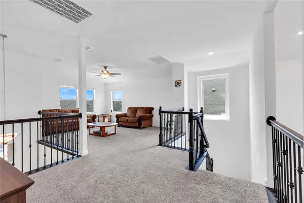 a bed room with a bed and a mirror