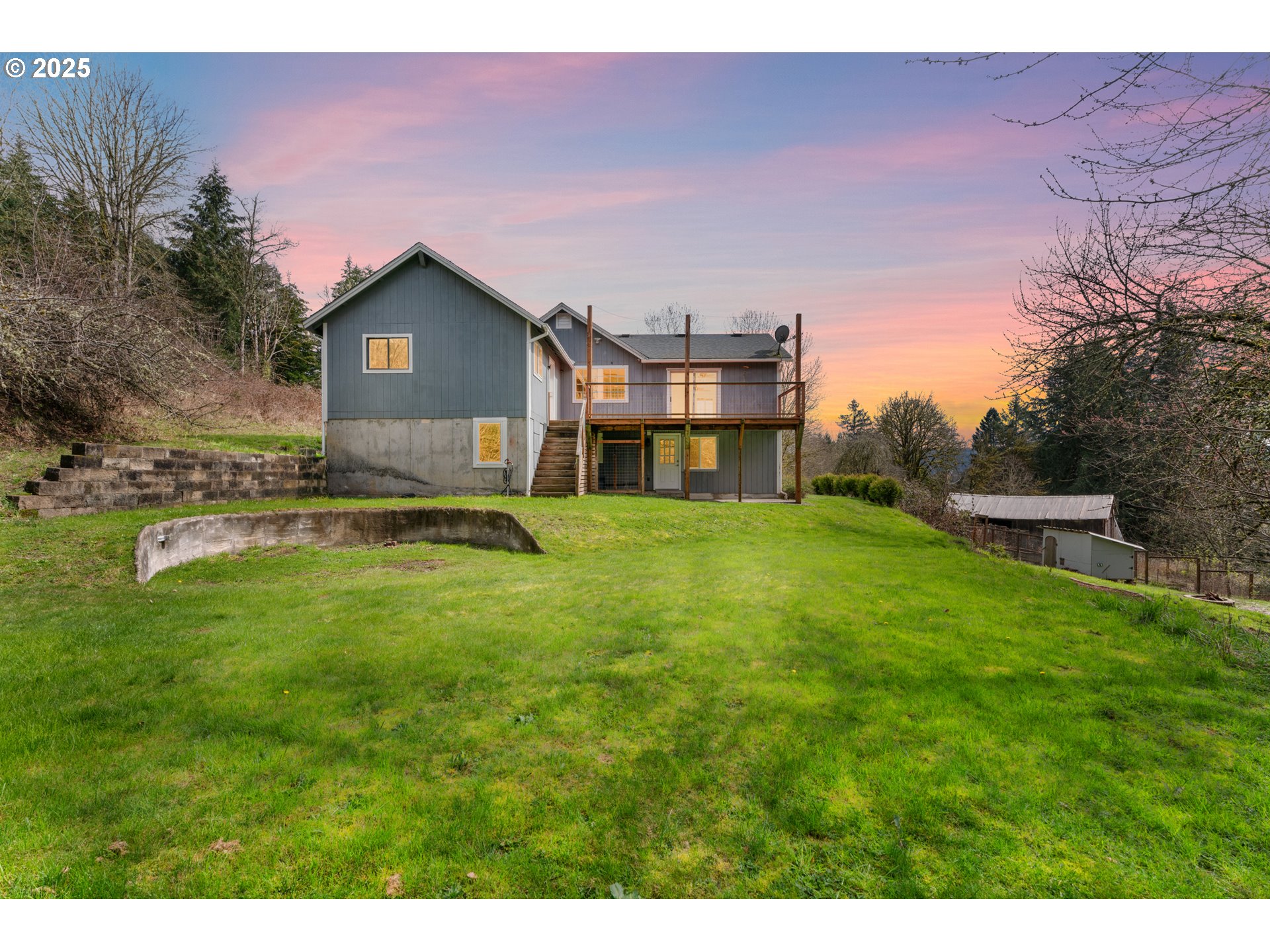 201 Little Kalama River Road Woodland, WA 98674 - Photo 41 of 45 Backyard
