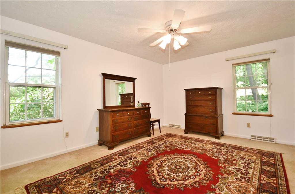 2437 Lytle Road Bethel Park, PA 15102 - Photo 13 of 25 Master bedroom with two large windows, walk in closet and full bath.