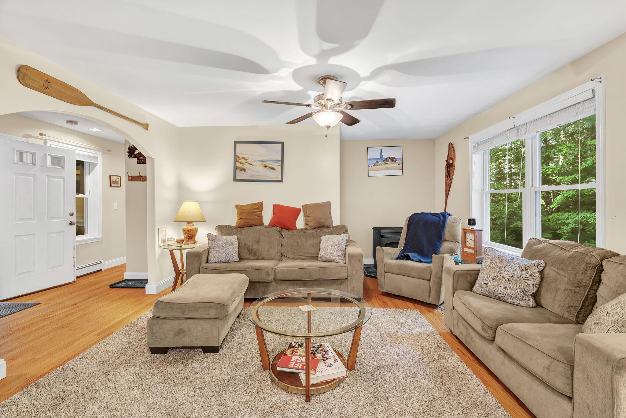 15 Evans Way Sebago, ME 04029 - Photo 11 of 45 Living Room