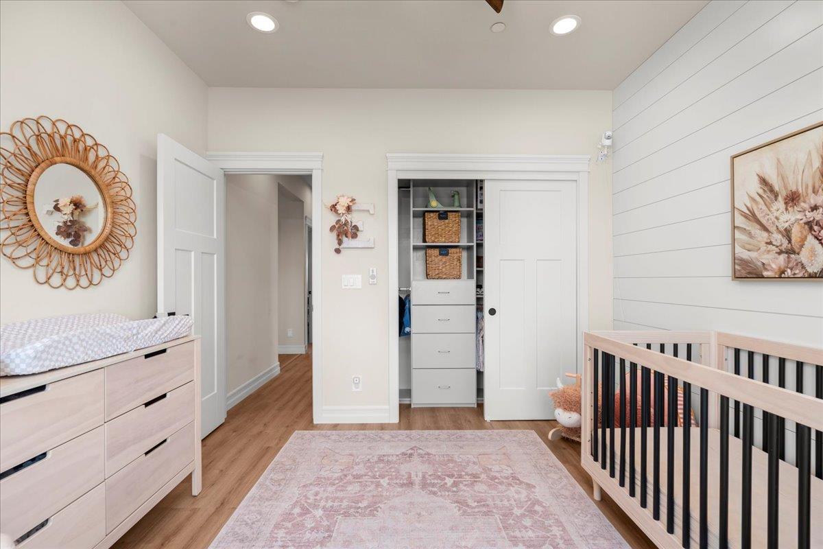 3775 Bell Road Auburn, CA 95603 - Photo 27 of 45 a view of room with closet and wooden floor