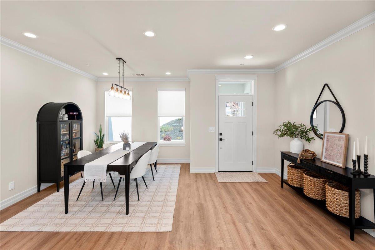 3775 Bell Road Auburn, CA 95603 - Photo 9 of 45 a workspace with furniture window and wooden floor