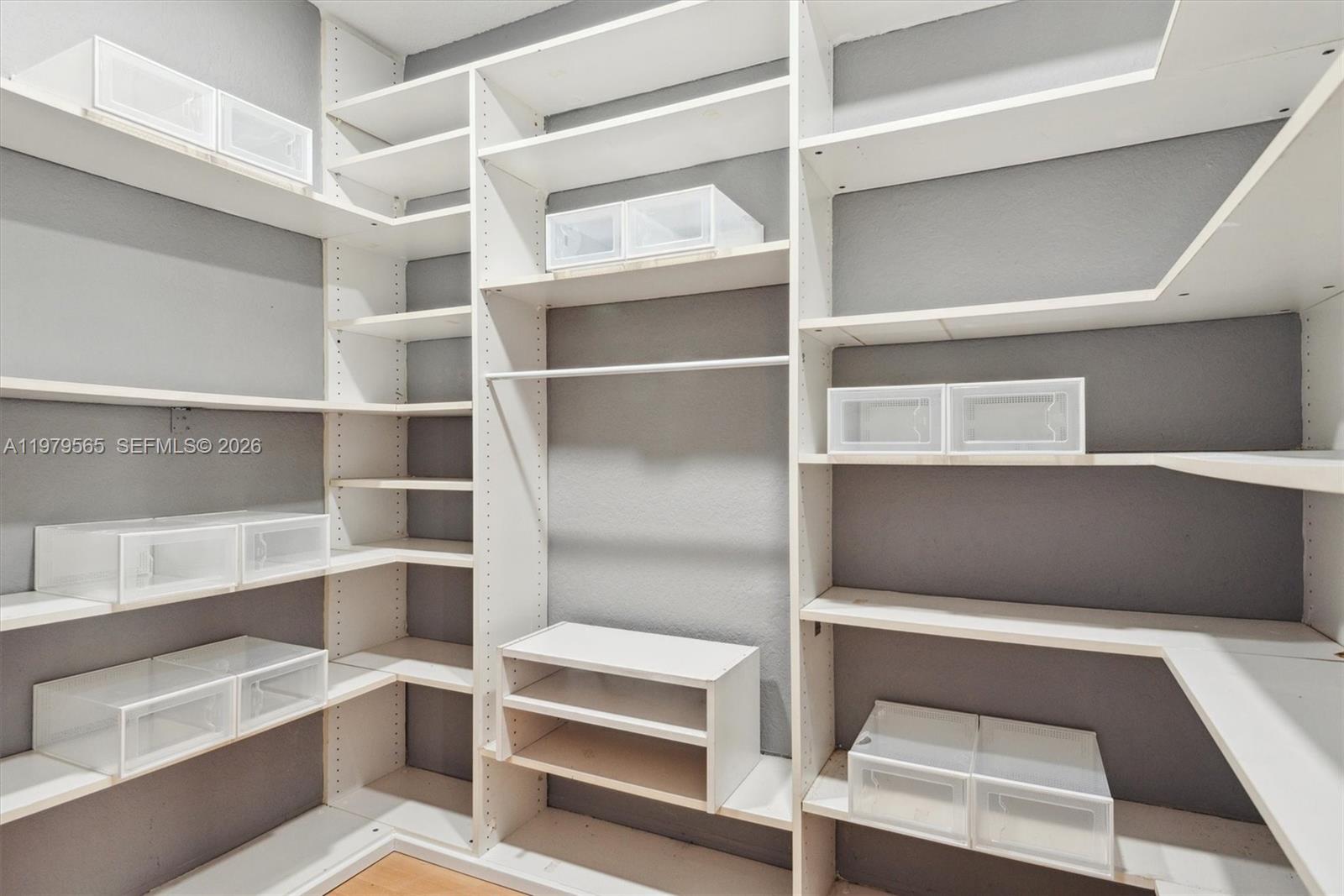 7234 Panache Way Boca Raton, FL 33433 - Photo 15 of 23 a view of an empty walk in closet