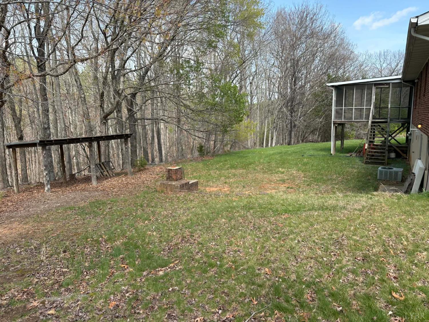 1796 Owens Mill Road Gretna, VA 24557 - Photo 9 of 24 a view of backyard with green space