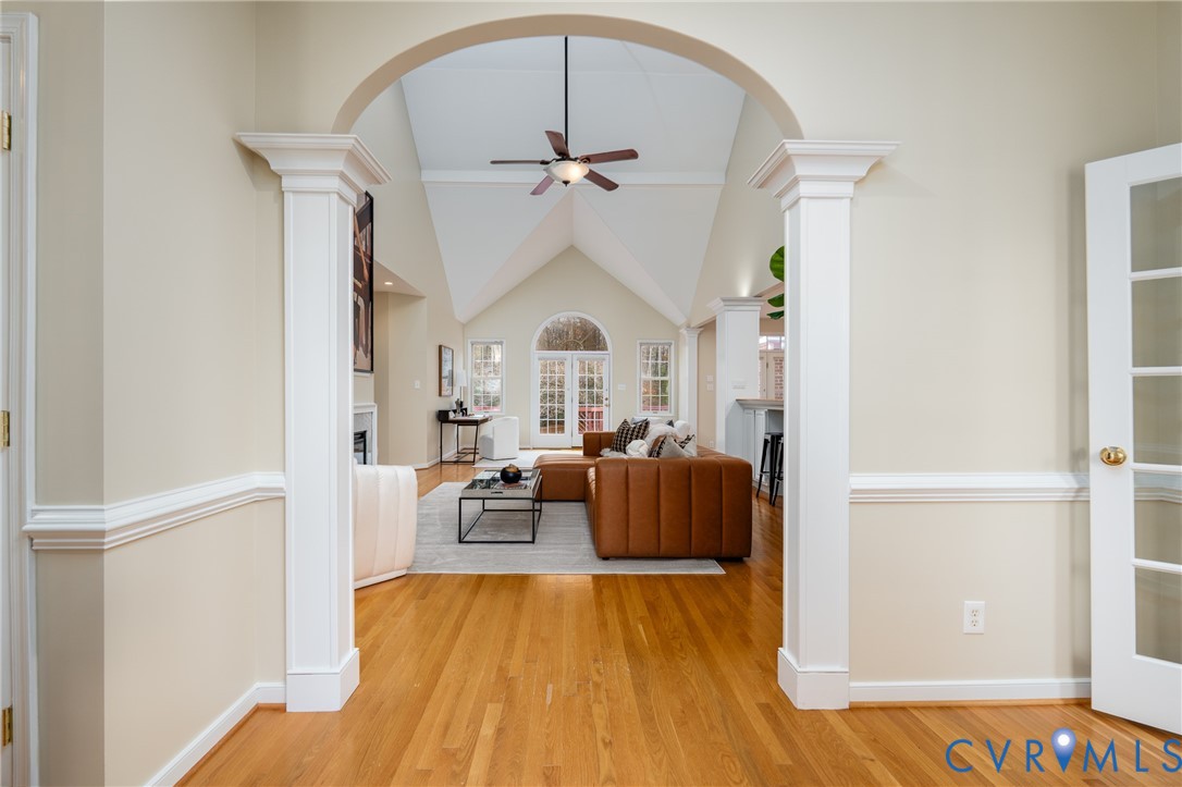 7238 Rural Point Road Mechanicsville, VA 23116 - Photo 2 of 36 Stunning foyer with handsome architectural details