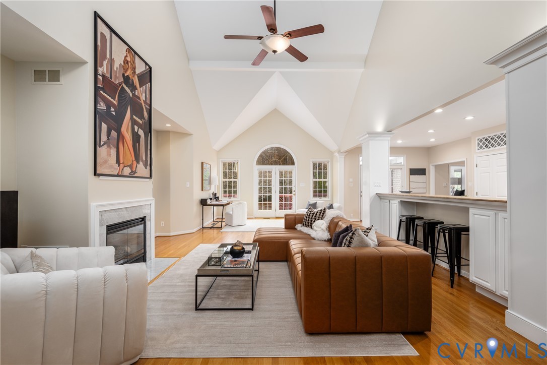 7238 Rural Point Road Mechanicsville, VA 23116 - Photo 36 of 36 Soaring ceilings with open floorplan.