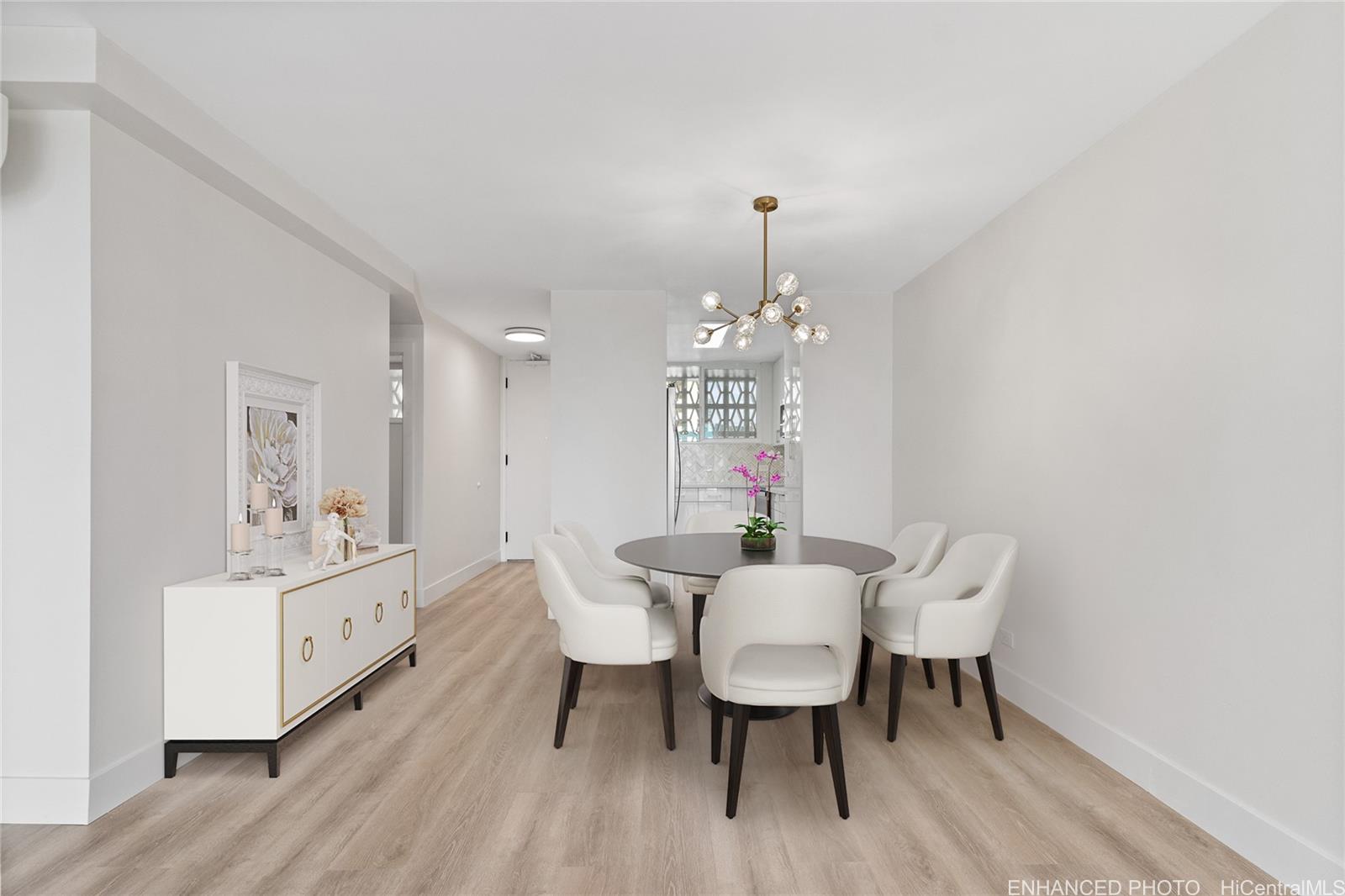 469 Ena Road, Unit 2304 Honolulu, HI 96815 - Photo 5 of 25 Enhanced - virtually staged